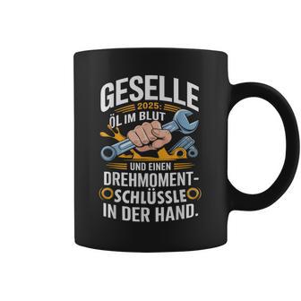 Azubi Ausbildung Bestandene Gesellenprüfung Geselle 2025 Tassen - Geschenkecke