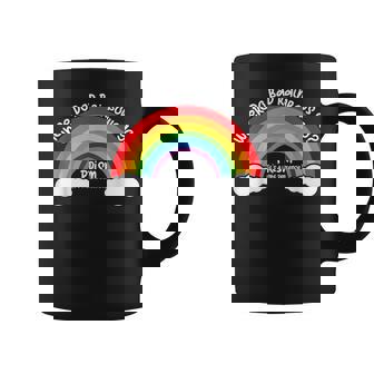 Where Do Bad Rainbows Go Prism It's a Light Sentence Graphic Print Coffee Mug - Monsterry