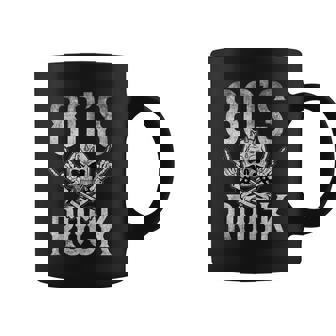 Banda De Guitarra De Música Envejecidaintage De Los Años 80 Rock And Roll Sin Mangas Taza de café - Regaloses