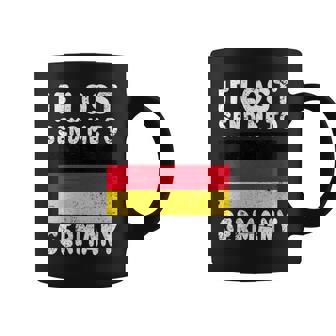 Bandera De Alemania Recuerdo – If Lost Send Me To Germany Cuello Taza de café - Regaloses