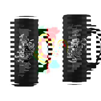 Bandera De Portugal Gallo De Barcelos Gallo Portugués Taza de café - Regaloses