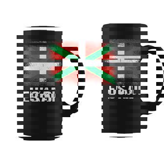 Bandera Euskadi Cuello Taza de café - Regaloses