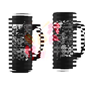 Baseball Coquette Bow Stylish Sports Mom Coffee Mug - Seseable