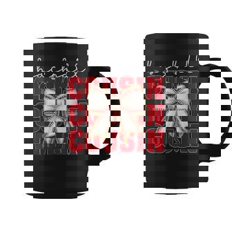 Baseball Cousin Coquette Bow Sport Lover Vintage Coffee Mug | Seseable UK