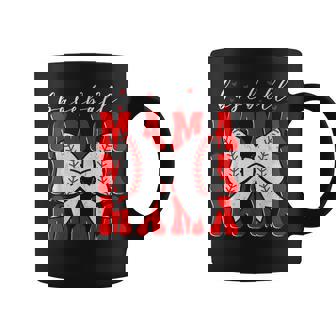 Baseball Mama Coquette Bow Sport Lover Sister Mother's Day Coffee Mug - Thegiftio UK