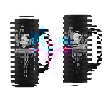Baseball Mom Cute Pink Baseball Mother's Day Coffee Mug - Monsterry