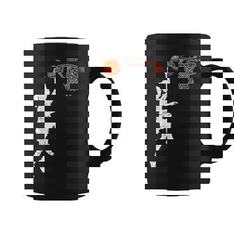 Basketball Girl Woman Coffee Mug - Seseable