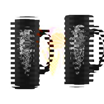 Basketball Ice Cream Basketball Coffee Mug - Seseable