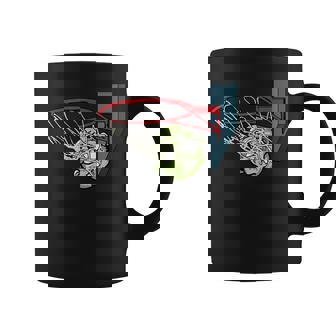 Basketball Zombie Head Lazy Halloween Costume Sport Graphic Print Coffee Mug - Monsterry