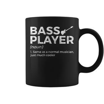 Bass Player Definition Bassist For Musicians Tassen - Geschenkecke