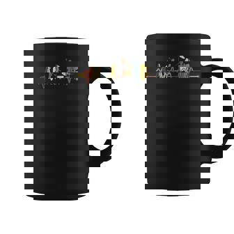 Baterista Retro Evolution Drummer Taza de café - Regaloses