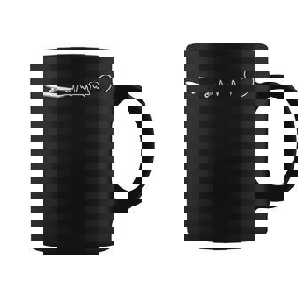 Battement Cœur Skateboard Humour Skate Homme Drôle Tasse - Cadeauxyz