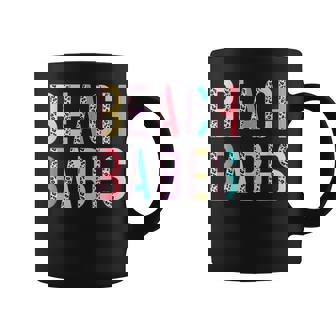 Beach Babe Summer Vibes Vacation Vibe Cute Leopard Women Graphic Print Coffee Mug - Monsterry