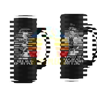 Beach Please American Staffordshire Terrier Dog Summer Graphic Print Coffee Mug - Monsterry