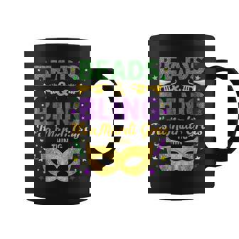 Beads And Bling Its A Mardi Gras Thing Coffee Mug - Seseable