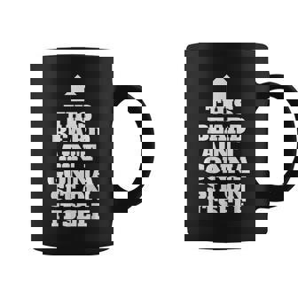 This Beard Ain't Gonna Sit On Itself Shirt Beard Joke Graphic Print Coffee Mug - Monsterry