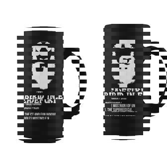 Bearded Uncle Dad Bearded Funkle Uncle Definition Coffee Mug - Thegiftio UK