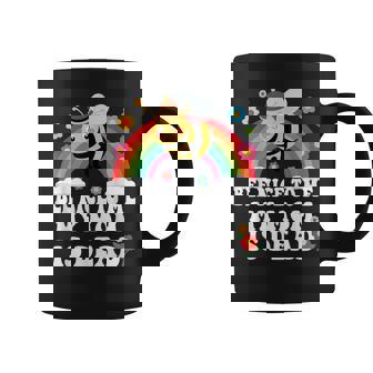Bee Nice To Me My Mom Is Dead Graphic Print Coffee Mug - Monsterry