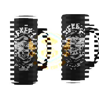 Beekeeper If I Run You Run Graphic Print Coffee Mug - Monsterry