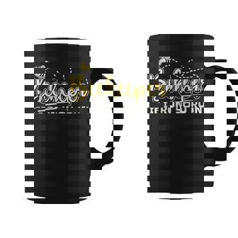 Beekeeper If I Run You Run Cute Honey Bee And Kids Graphic Print Coffee Mug - Monsterry
