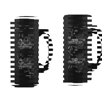 Beer Tap 1951 Patent Vintage Blueprint Craft Beer Brewing Graphic Print Coffee Mug - Monsterry
