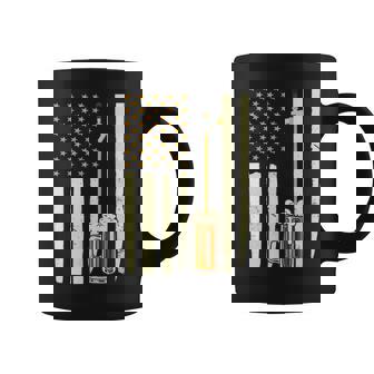 Beer Tap American Flag For Brewers Graphic Print Coffee Mug - Monsterry