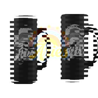 Bélier Flower Power Années 70 Et 60 Rétro Hippie Zodiaque Tasse - Cadeauxyz