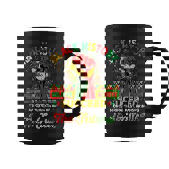 Believe Achieve Succeed African Freedom Black History Month Coffee Mug | Mazezy