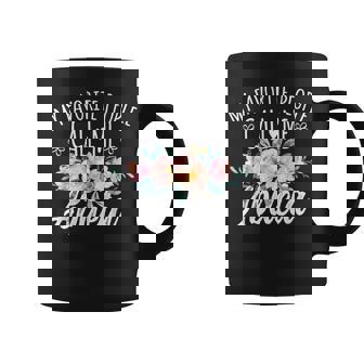 Best Abuela For Mother's Day My Favorite People Call Me Abuela Floral Birthday Abuela Coffee Mug | Mazezy
