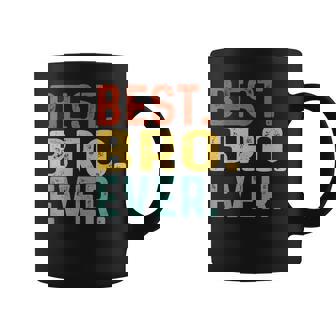 Best Bro Ever Retrointage Regalos Únicos Para Hermano Taza de café - Regaloses