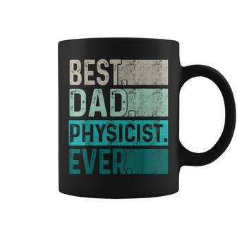 Best Dad Physicist Ever Retro Vintage Father's Day Dad Graphic Print Coffee Mug - Monsterry
