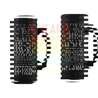 Best Friends Vintage 3 Years Friendship Anniversary Graphic Print Coffee Mug - Monsterry