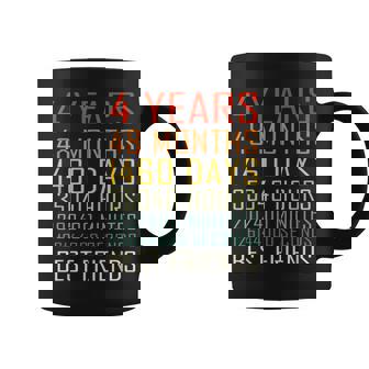 Best Friends Vintage 4 Years Friendship Anniversary Graphic Print Coffee Mug - Monsterry