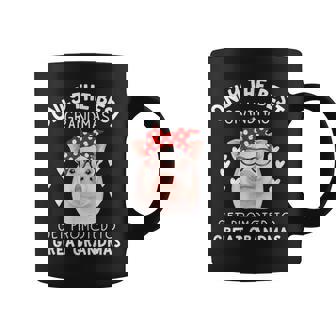 Only The Best Grandmas Get Promoted To Great Grandmas Pig Graphic Print Coffee Mug - Monsterry