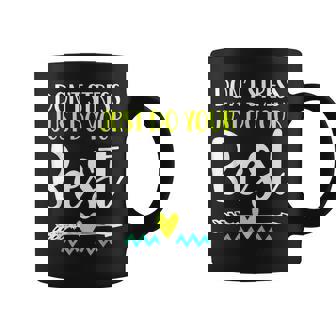 Do Your Best On The Test School Teacher Testing Inspiration Graphic Print Coffee Mug - Monsterry