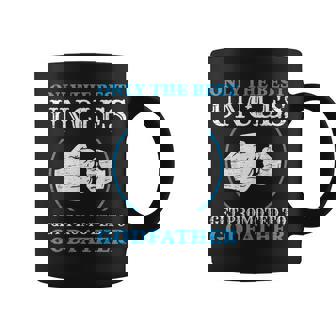 Only The Best Uncle Get Promoted To Godfather Father's Day Coffee Mug | Seseable UK