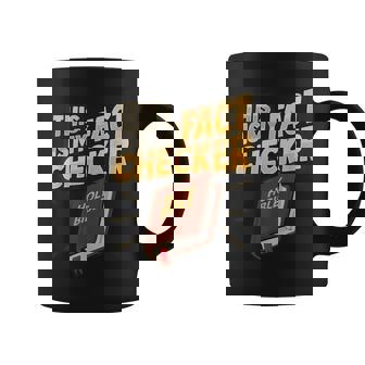 Biblicial Bible Fact Checker For a Bible Student Graphic Print Coffee Mug - Monsterry