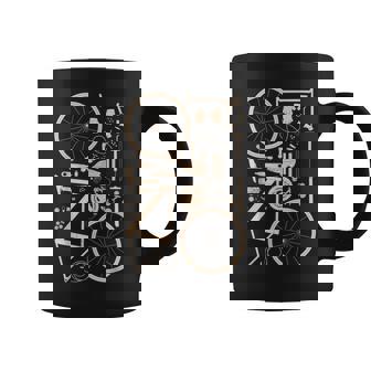 Bicicleta Anatomía Ciclismo Ciclista Ciclista Taza de café - Regaloses