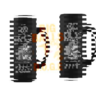 Big Balls DOGE Doge Coffee Mug | Mazezy