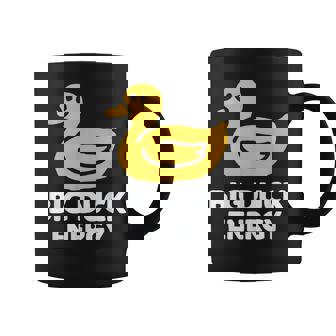 Big Duck Energy Quirky And Confident Tee Graphic Print Coffee Mug - Monsterry