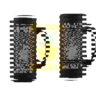 Big Duck Energy Yellow Rubber Duck Graphic Print Coffee Mug - Monsterry
