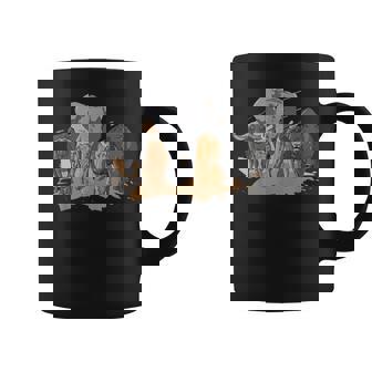 Big Five Africa South Africa Kenya Safari Graphic Print Coffee Mug - Monsterry