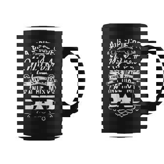A Big Piece Of My Heart Live In Heaven Is My Dad Memorial Day Father Daddy Coffee Mug | Seseable CA