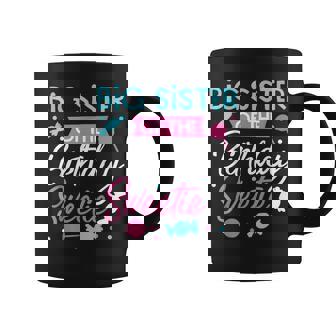 Big Sister Of The Birthday Sweetie Candy Bday Party Sis Graphic Print Coffee Mug - Monsterry