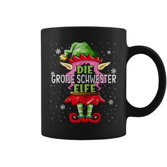 Big Sister Elf Christmas Family Christmas Tassen - Geschenkecke