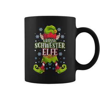 Big Sister Elf Christmas Outfit Christmas Family Tassen - Geschenkecke