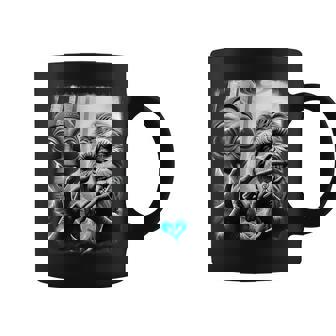 Bigfoot Sasquatch Alien Lovefest Love Hand Sign 0Ltd4v Coffee Mug - Thegiftio UK