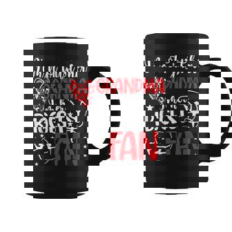 Her Biggest Fan Gymnastics Grandma Of A Gymnast Grandmother Graphic Print Coffee Mug - Monsterry