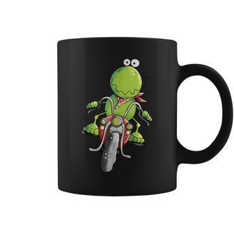 Biker Frog I Motorcyclist Fun Motorcycle Tassen - Geschenkecke