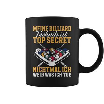 Billiard Technique Is Top Secret Tassen - Geschenkecke